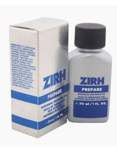 Zirh Prepare Pre Shave Oil With Botanicals Zirh Prepare Pre Shave Oil With Botanicals