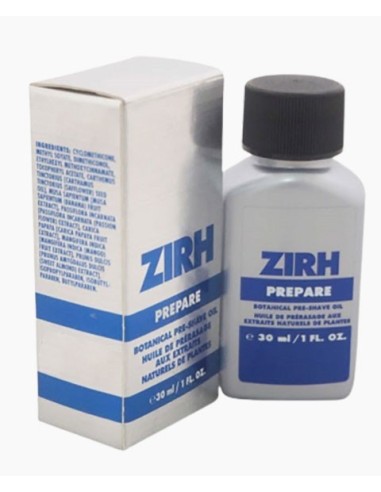 Zirh Prepare Pre Shave Oil With Botanicals