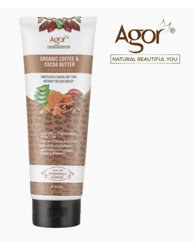 Organic Coffee And Cocoa Butter Body Lotion