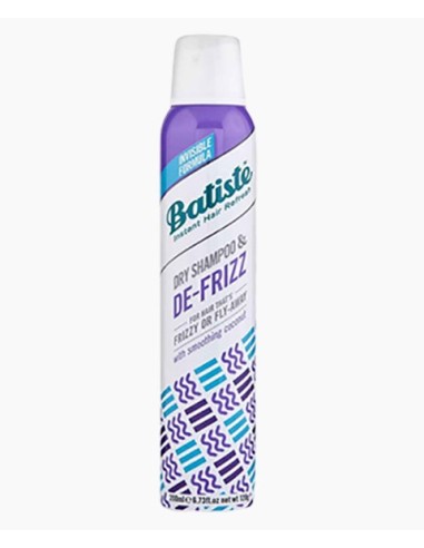 Batiste Dry Shampoo And De Frizz With Smoothing Coconut