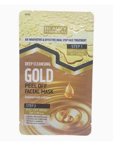 Deep Cleansing Gold Peel Off Facial Mask