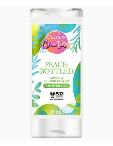 Creations Peace Bottled Apple And Elderflower Shower Gel