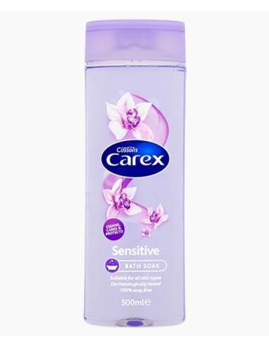 Cussons Carex Sensitive Bath Soak Cussons Carex Sensitive Bath Soak