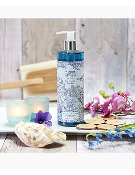 Blue Orchid And Water Lily Moisturising Hand Wash Blue Orchid And Water Lily Moisturising Hand Wash