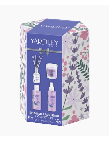 English Lavender Collection Body And Home Gift Set