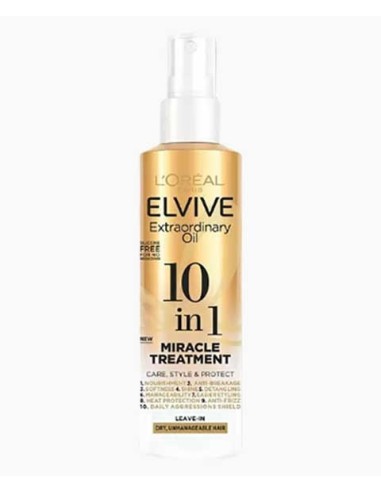 Elvive Extraordinary Oil 10 IN 1 Leave In Miracle Treatment