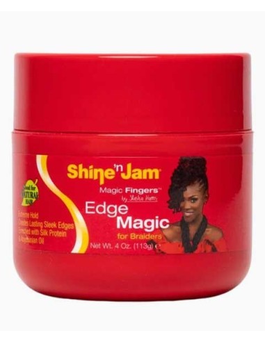 Shine N Jam Edge Magic Fingers For Braiders Extreme Hold Shine N Jam Edge Magic Fingers For Braiders Extreme Hold