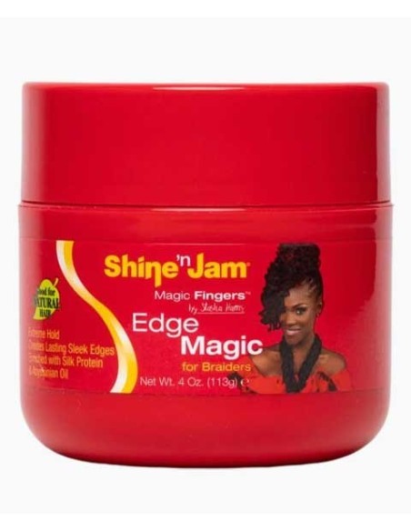 Shine N Jam Edge Magic Fingers For Braiders Extreme Hold Shine N Jam Edge Magic Fingers For Braiders Extreme Hold