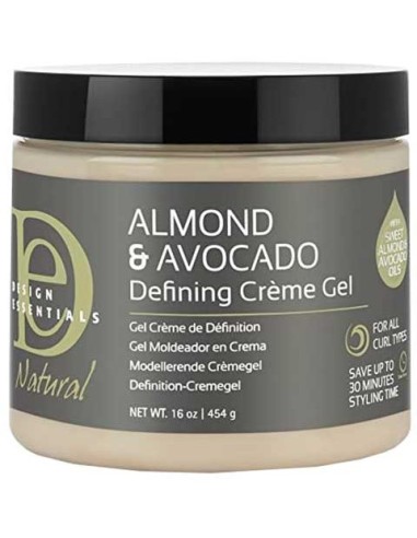 Natural Almond And Avocado Defining Creme Gel