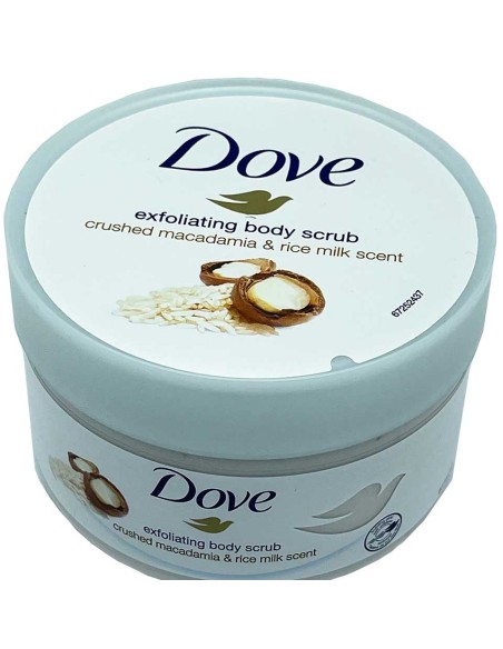 Exfoliating Body Scrub With Macadamia And Rice Milk