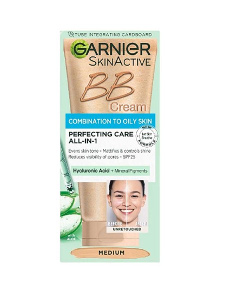 Skin Active Combination To Oily Skin BB Cream Medium