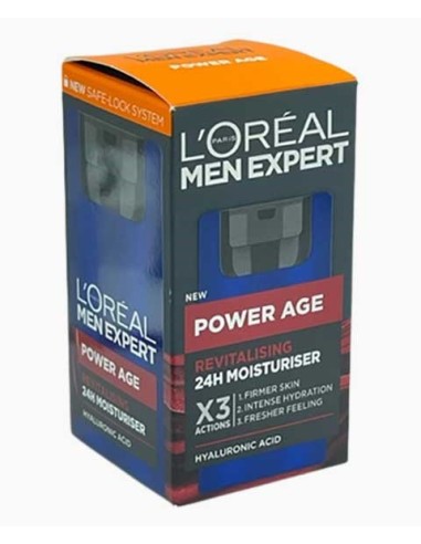 Men Expert Power Age Revitalising 24 H Moisturiser