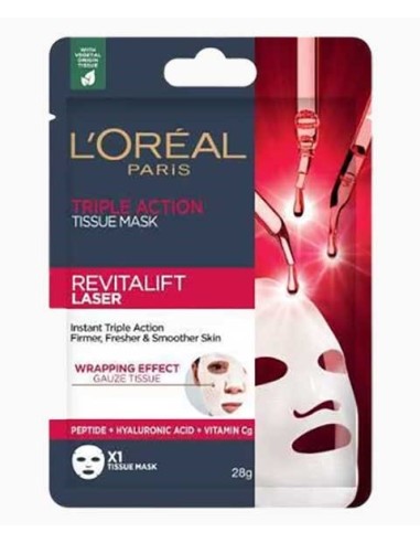 Revitalift Laser Triple Action Tissue Mask