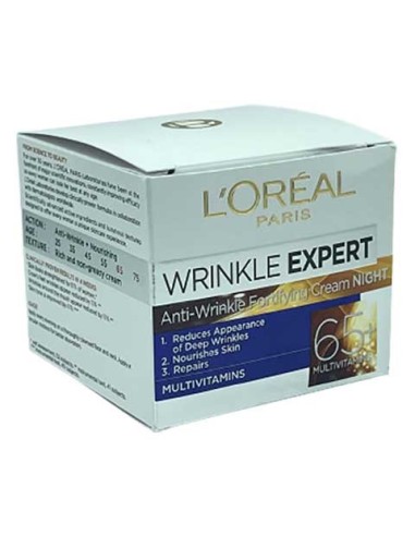 Wrinkle Expert 65 Plus Anti Wrinkle Fortifying Night Cream