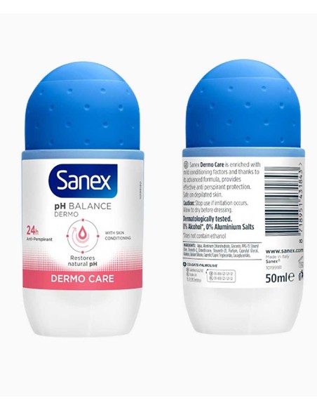 Sanex Dermo Care 48H Anti Perspirant Roll On Sanex Dermo Care 48H Anti Perspirant Roll On