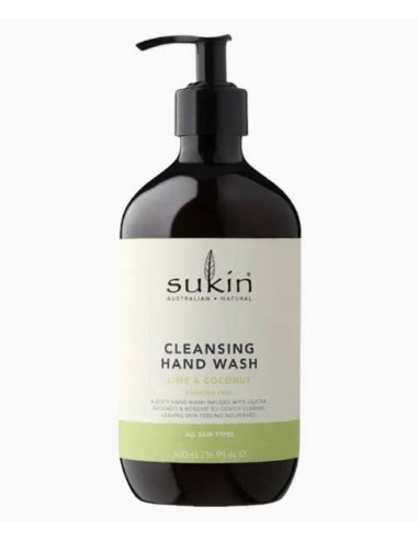 Australian Natural Skincare Cleansing Lime And Coconut Hand Wash