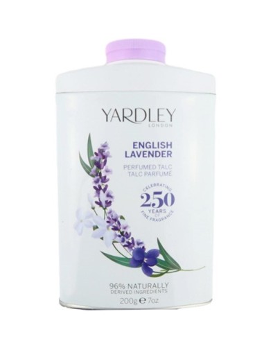 English Lavender Perfumed Talc