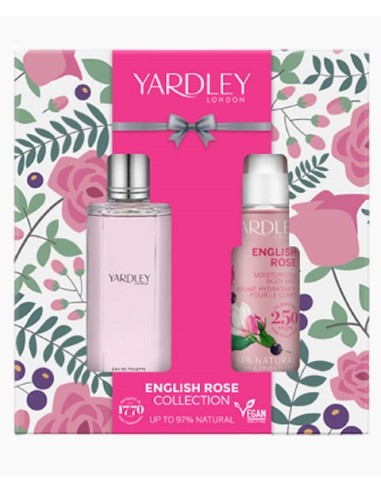 English Rose Collection EDT And Body Mist Gift Set