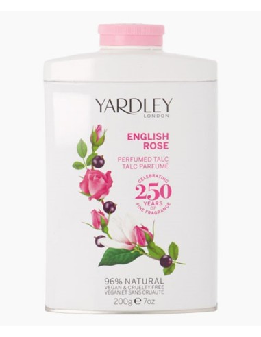 English Rose Perfumed Talc