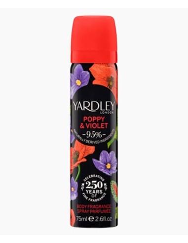 Poppy And Violet Body Fragrance Spray