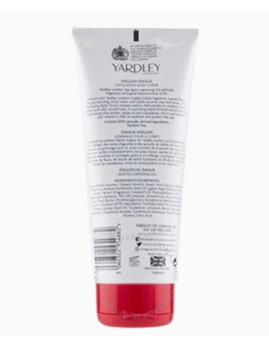 Yardley English Dahlia Exfoliating Body Scrub Yardley English Dahlia Exfoliating Body Scrub