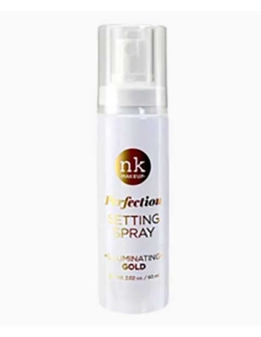 NK Perfection Setting Spray Illuminating Gold