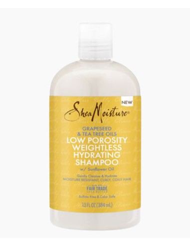Grapeseed And Tea Tree Oils Low Porosity Weightless Hydrating Shampoo