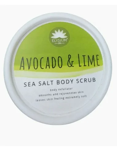 Avocado And Lime Sea Salt Body Scrub