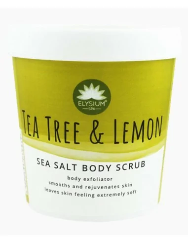 Tea Tree And Lemon Sea Salt Body Scrub