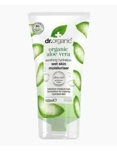 Organic Aloe Vera Soothing Hydration Wet Skin Moisturiser