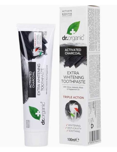 Organic Charcoal Max Whitening Toothpaste