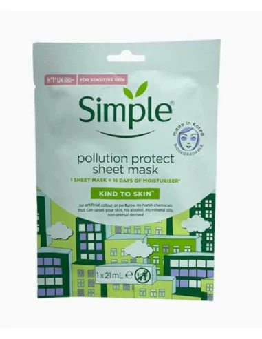 Kind To Skin Pollution Protect Sheet Mask