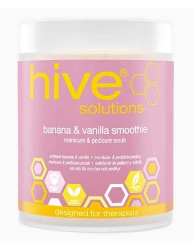 Hive Banana Vanilla Smoothie Manicure And Pedicure Scrub Hive Banana Vanilla Smoothie Manicure And Pedicure Scrub