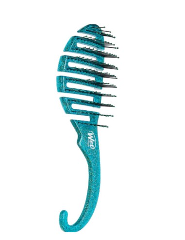 Wetbrush Shower Detangler Teal Glitter