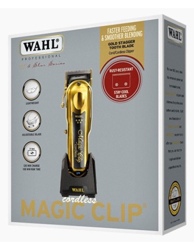 5 Star Series Cordless Magic Clip Cordless Clipper Gold