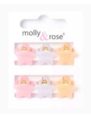 Card Of 6 Star Mini Clamps 8206