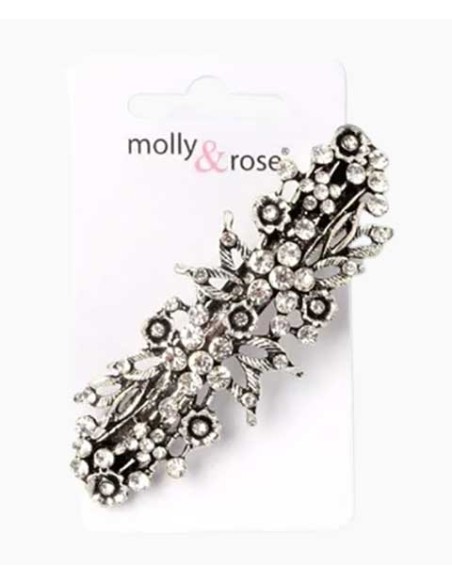 Vintage Style Crystal Flower Barrette 4226 Vintage Style Crystal Flower Barrette 4226