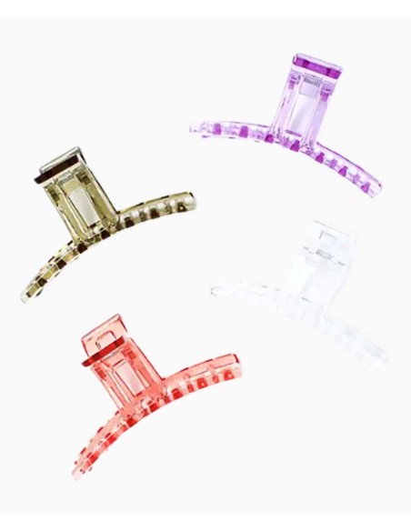 Coloured Transparent Curved Clamp 8725A Coloured Transparent Curved Clamp 8725A