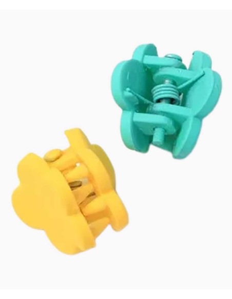 Card Of 6 Flower Mini Clamps 8201 Card Of 6 Flower Mini Clamps 8201