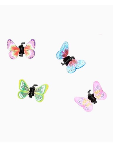 Card Of 4 Fimo Butterfly Mini Clamps 4190 Card Of 4 Fimo Butterfly Mini Clamps 4190