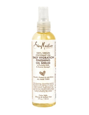 100 Percent Virgin Coconut Oil Daily Hydration Finishing Oil Serum