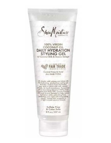 100 Percent Virgin Coconut Oil Daily Hydration Styling Gel 100 Percent Virgin Coconut Oil Daily Hydration Styling Gel