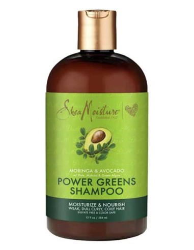 Power Greens Shampoo With Moringa And Avocado Power Greens Shampoo With Moringa And Avocado