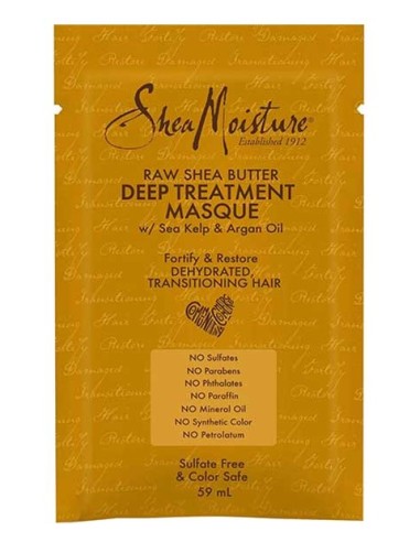 Raw Shea Butter Deep Treatment Masque Sachet