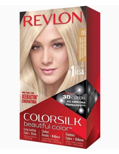 Colorsilk Beautiful Color Permanent Hair Color Ultra Light Ash Blonde