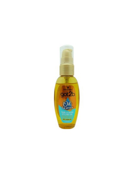 Got2b Oil Licious Tame And Shine Styling Oil With Argan Oil Got2b Oil Licious Tame And Shine Styling Oil With Argan Oil