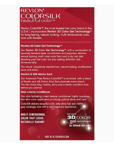 Colorsilk Beautiful Color Permanent Hair Color 53 Light Auburn