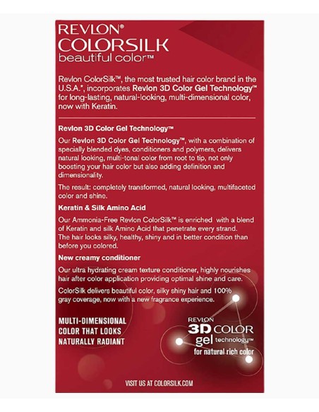 Colorsilk Beautiful Color Permanent Hair Color 53 Light Auburn