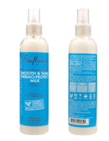 Argan Oil And Almond Milk Smooth And Tame Thermo Protect Milk Argan Oil And Almond Milk Smooth And Tame Thermo Protect Milk