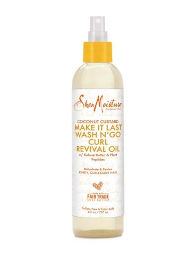 Coconut Custard Make It Last Wash N GO Curl Revival Oil Coconut Custard Make It Last Wash N GO Curl Revival Oil